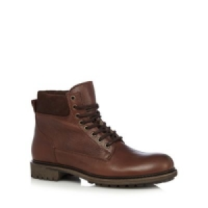 RJR.John Rocha - Brown leather lace up boots £92.00