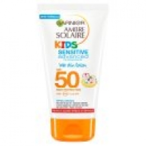 Asda Ambre Solaire Kids Sensitive Wet Skin Sun Cream SPF50