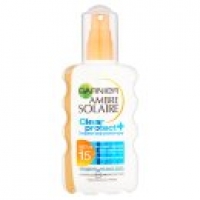 Asda Ambre Solaire Clear Protect Sun Cream Spray SPF15