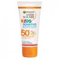Asda Garnier Ambre Solaire Kids Sensitive Sun Cream SPF50+
