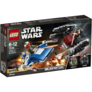 LEGO Star Wars A-Wing vs. TIE Silencer Microfighters - 75196 £28.00
