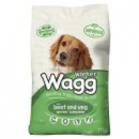 Asda Wagg Worker Dry Dog Food Complete with Beef & Vegetables