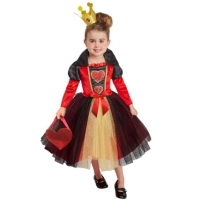 BMStores  Deluxe Storybook Dress-Up Age 6-8 - Queen of Hearts
