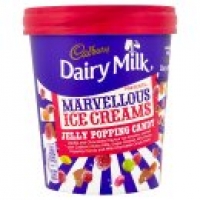 Asda Cadbury Dairy Milk Marvellous Ice Creams Jelly Popping Candy Ice Cre