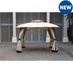 Burano Premium Pop Up Garden Gazebo 3m x 3m £238.80