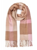 Debenhams  Miss Selfridge - Camel check scarf