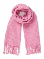 Debenhams  Miss Selfridge - Pink textured scarf