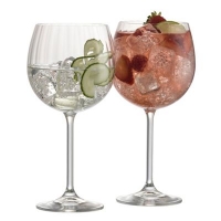 Debenhams  Galway Crystal - Erne set of 2 crystal gin glasses