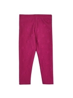 Debenhams  Outfit Kids - Girls purple star leggings