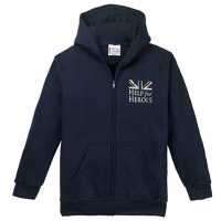 Debenhams  Help for Heroes - Childrens navy zipped hoody