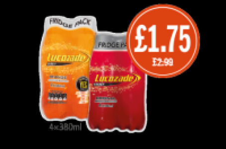 Lucozade Energy Orange & Original £1.75