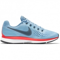 InterSport Nike Mens Air Zoom Pegasus 34 Blue Running Shoes