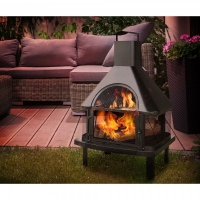 JTF  Lifestyle Log Burner Outdoor Fireplace
