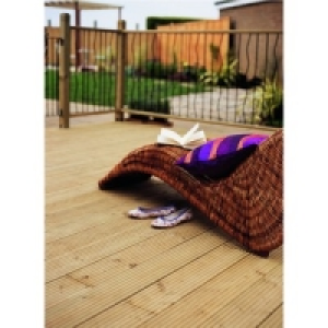 Wickes Treated Pine Garden Deck Board 2.4m £6.99