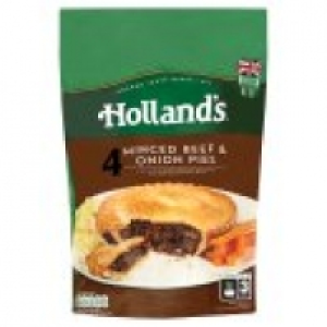 4 Minced Beef & Onion Pies £2.20