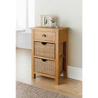 BMStores  Wiltshire Oak Small Console Table
