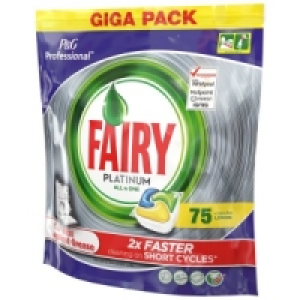 Makro P&g Professional Fairy Professional Dishwasher Capsules Platinum Lemon 75 Cap