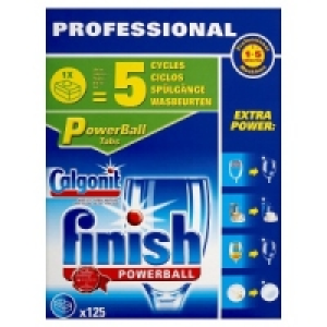 Finish Professional Powerball Original 125 Dishwasher Tablet