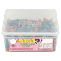 Makro  Haribo Fizzy Bubblegum Bottles Tub of 120