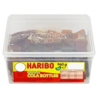 Makro  Haribo Giant Cola Bottles Tub of 60