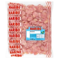Makro  Haribo Giant Peaches 3kg Bag