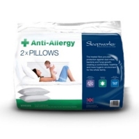 QDStores  2 Pack Anti Allergy Bed Pillows
