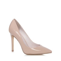 Debenhams  Faith - Light pink Chloe patent high stiletto pointed shoe