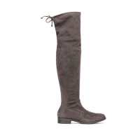 Debenhams  Wallis - Grey lace flat boots