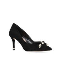 Debenhams  Carvela - Black kupid mid heel court shoes