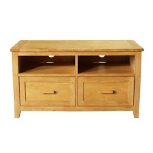 Debenhams - Oak effect Fenton 2 drawer TV table £263.50