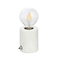 Debenhams  J by Jasper Conran - White Marble Table Lamp with LED Bulb