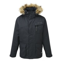 Debenhams  Tog 24 - Black journey milatex parka jacket