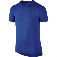 InterSport Nike Kids Dri-Fit Short Sleeve Blue Training Top