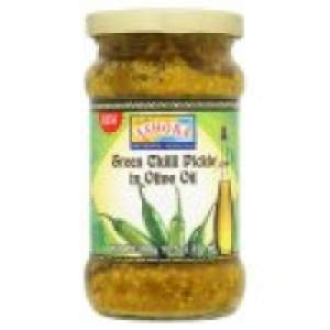 Green Chilli Pickle in Olive Oil £0.95