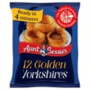 12 Golden Yorkshire Puddings £1.00
