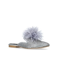 Debenhams  Carvela - Grey like flat slippers