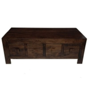 Debenhams - Mango wood coffee table with drawers &pound;239.40