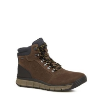 Debenhams  Clarks - Brown leather Edlund Lo walking boots