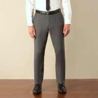 Debenhams  Ben Sherman - Grey plain weave skinny camden fit suit trouse