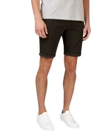 Debenhams  Burton - Dark green denim shorts
