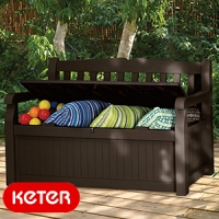 HomeBargains  Keter Iceni 2-in-1 Bench and Storage Chest