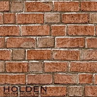 HomeBargains  K2 Living Wallcovering Brick Red