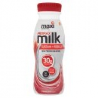 Asda Maxi Nutrition Promax Milk Recover + Rebuild Protein Milk Drink Strawberry 