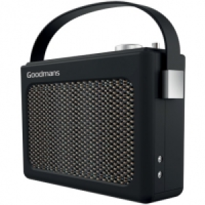 Goodmans Retro DAB Radio w/ Bluetooth - Black £29.99