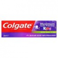 Asda Colgate Maximum Cavity Protection Mild Mint Kids Toothpaste Ages 3+ 