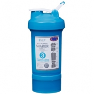 BMStores  Multi-Purpose Shaker Bottle - Blue