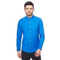 Debenhams  Red Herring - Royal blue slim fit shirt