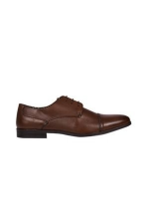 Burton - Brown leather derby shoes £39.00