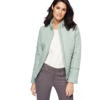 Debenhams  The Collection - Light turquoise quilted jacket