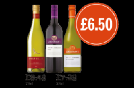 Wolf Blass Red Label Shiraz Cabernet, Lindemans Bin 50 Shira